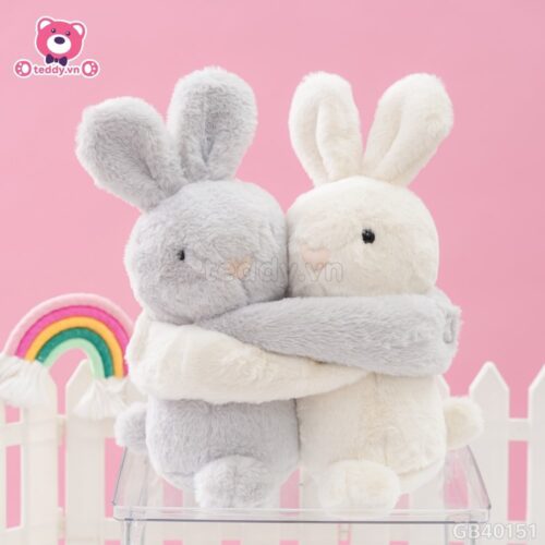 Gấu Bông Cặp Đôi BearHug - Thỏ Bunny Và Daisy