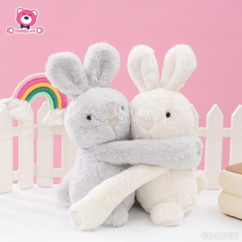 Gấu Bông Cặp Đôi BearHug - Thỏ Bunny Và Daisy