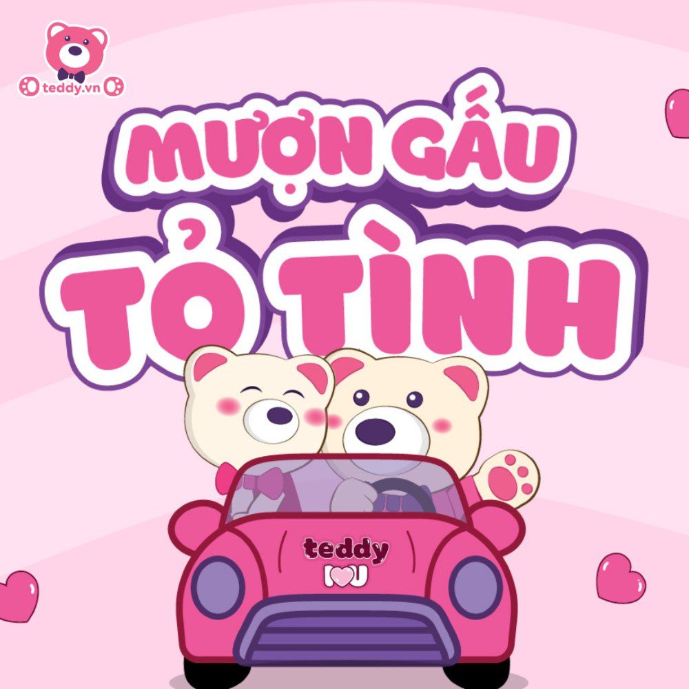 Mượn gấu tỏ tình