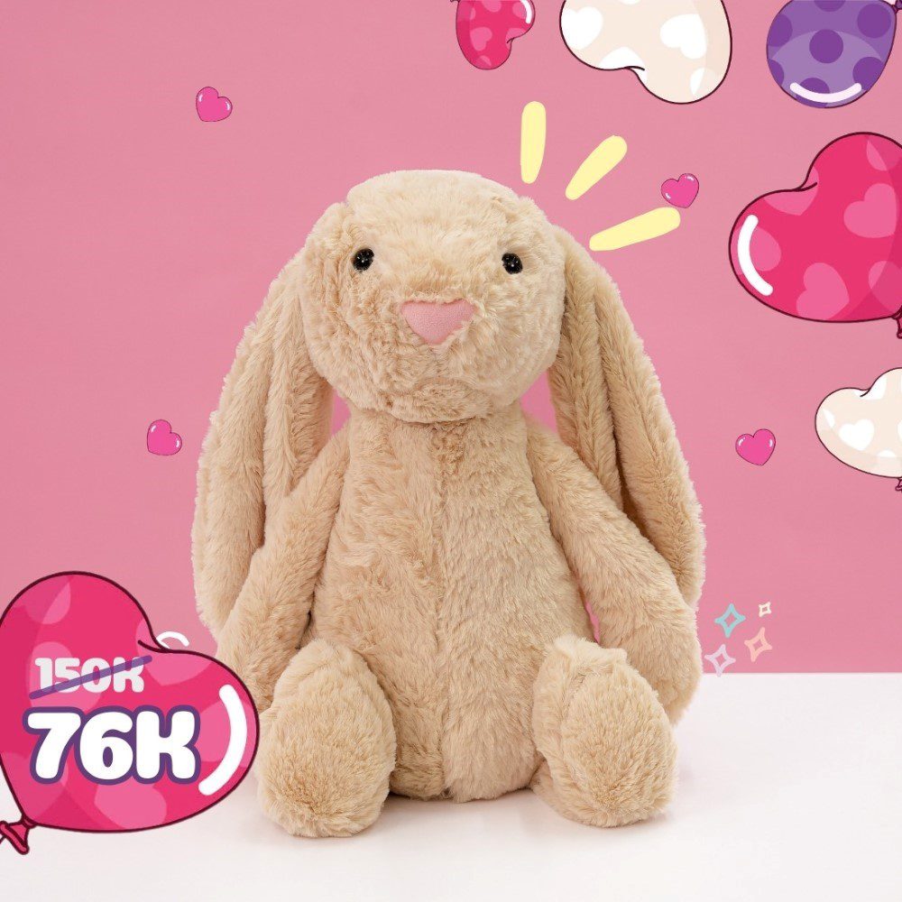 Thỏ Bunny 76K - "Thần Cupid" phiên bản gấu bông