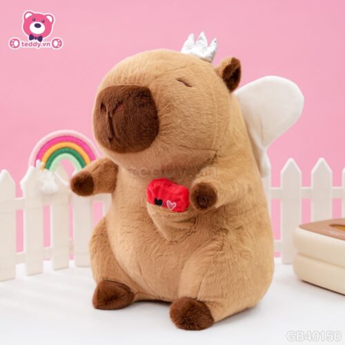 Gấu Bông Capybara Thiên Thần Ghi Âm