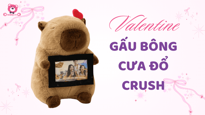 Gấu Bông: Bí Kíp Thần Thánh Để Cưa Đổ Crush Mà Bạn Chưa Từng Nghĩ Tới