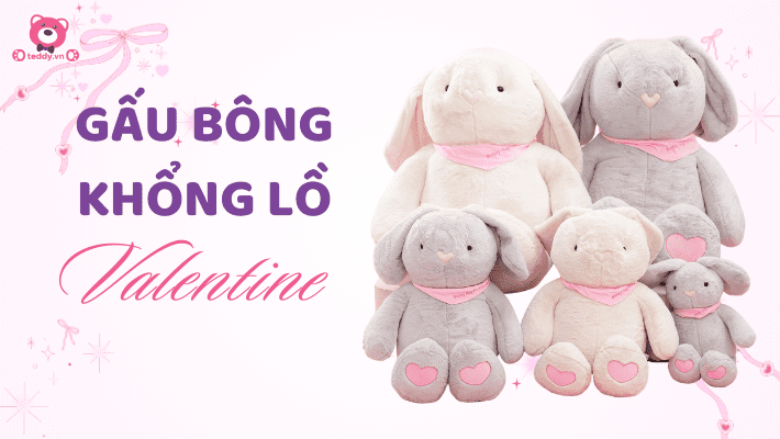 Lý Do Bạn Không Thể Bỏ Qua BST Gấu Bông Khổng Lồ Dịp Valentine Này