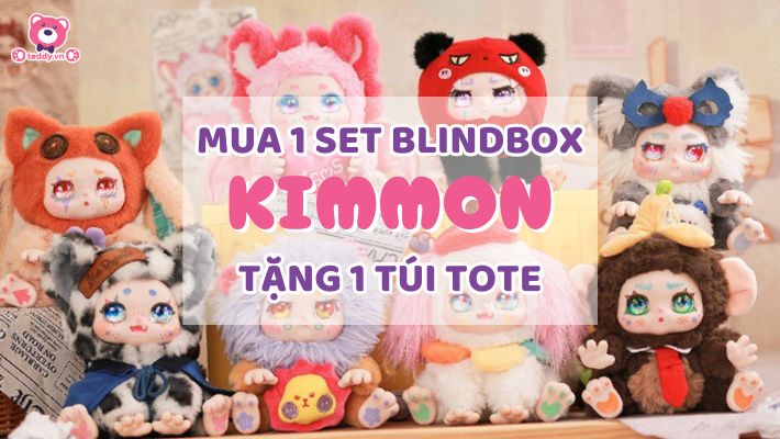 Blindbox Kimmon Mua 1 Tặng 1, Bùng Nổ Quà Chất