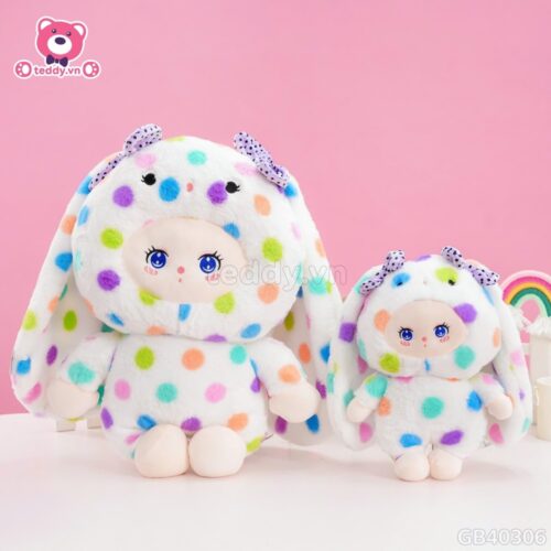 Gấu Bông Baby Three Liila Zoo Thỏ Đốm