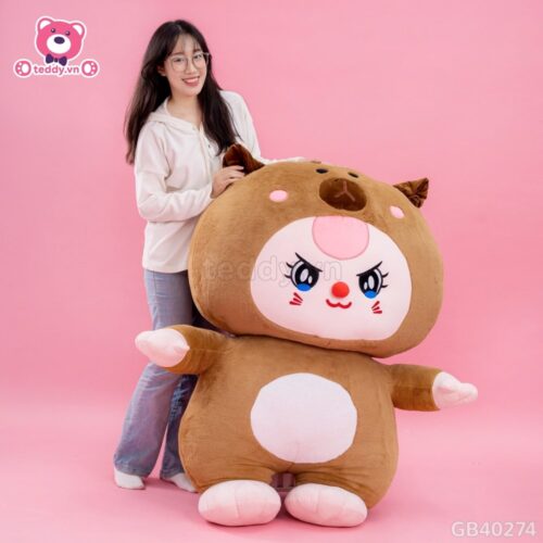 Gấu Bông Baby Three Cosplay Capybara Big Size