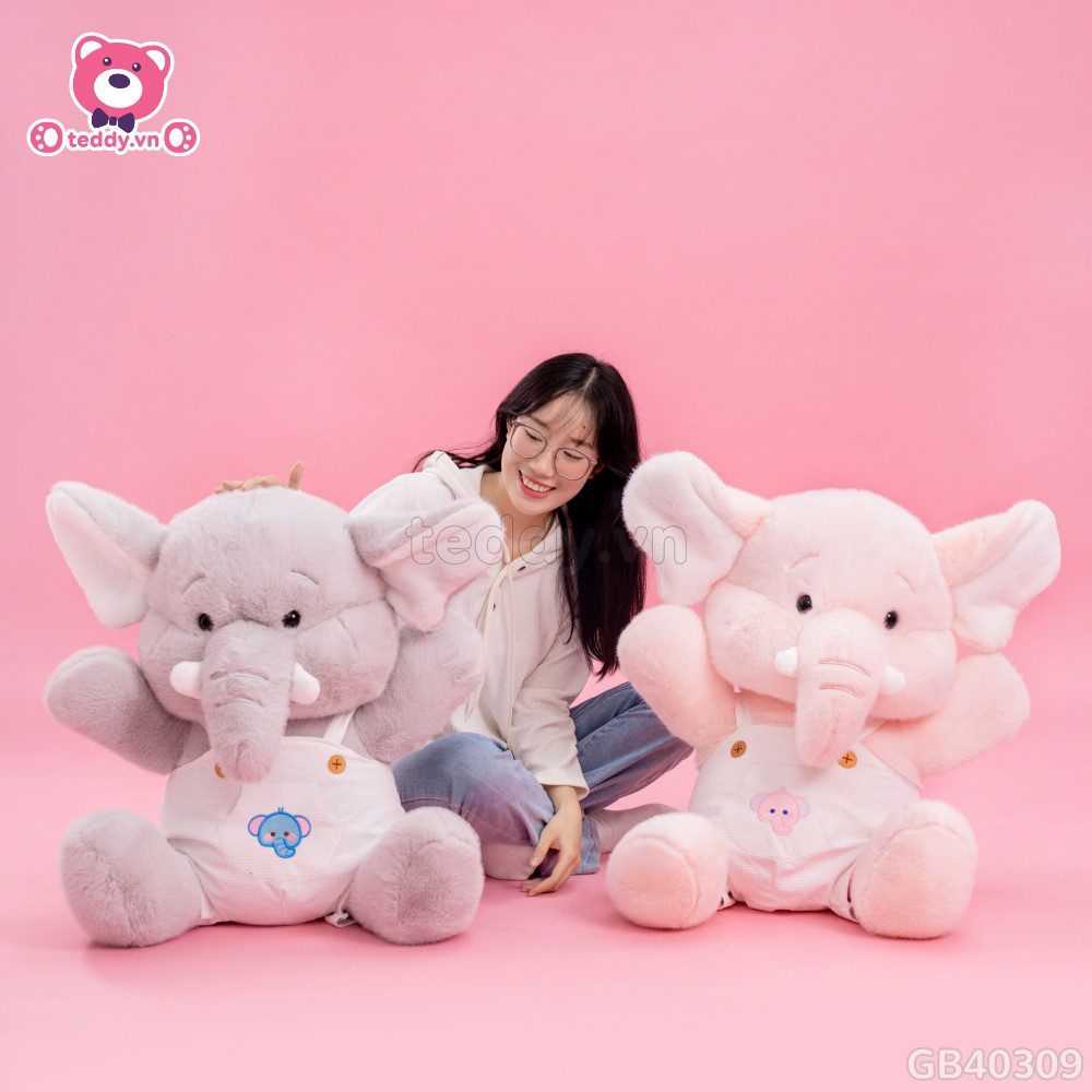 Voi Bông Mặc Yếm (Big Size)