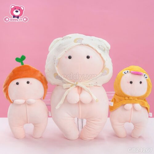 Gấu Bông Ciu Baby Đội Mũ đa dạng mẫu mã