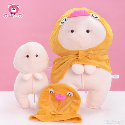 Gấu Bông Ciu Baby Mũ Áo Vịt