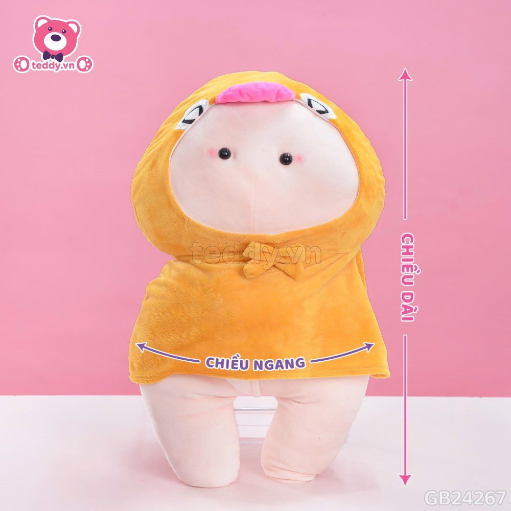 Gấu Bông Ciu Baby Mũ Áo Vịt