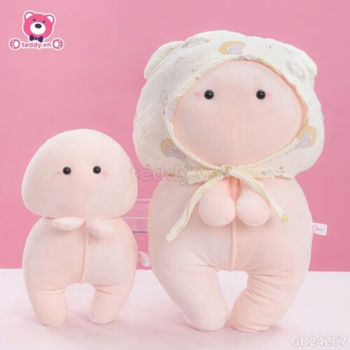 Gấu Bông Ciu Baby Mũ Gấu