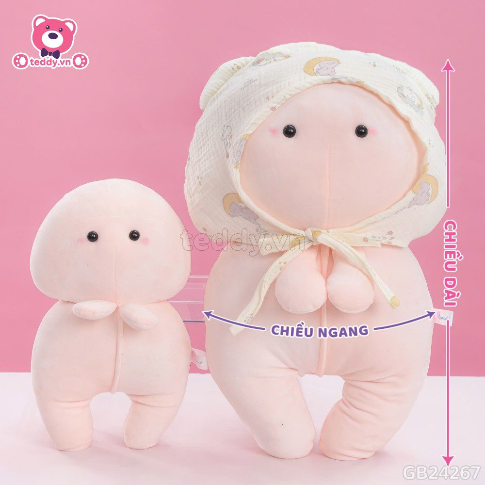 Gấu Bông Ciu Baby Mũ Gấu