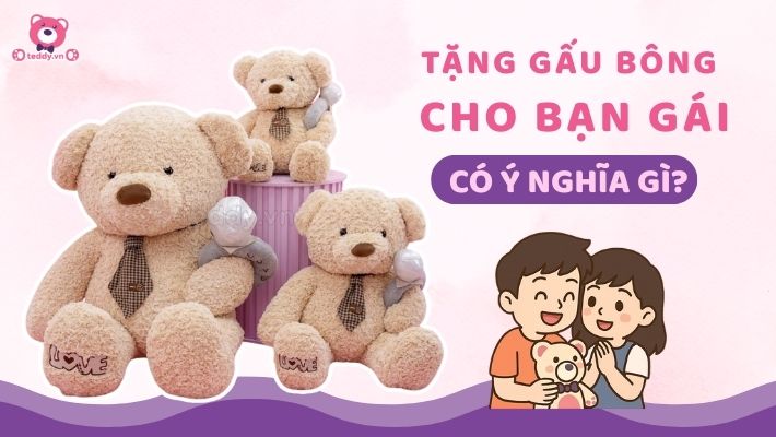 Giải Mã Bí Mật Gấu Bông: Vũ Khí Tối Thượng Chinh Phục Trái Tim Nàng?