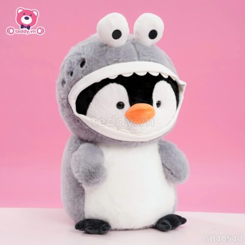 Cánh Cụt Bông Cosplay Cá Mập