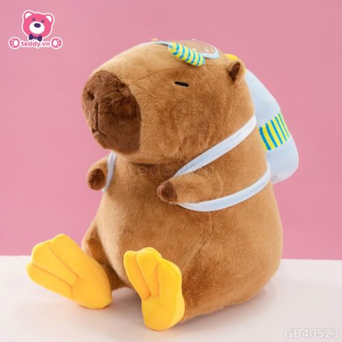 Gấu Bông Capybara Chân Vịt