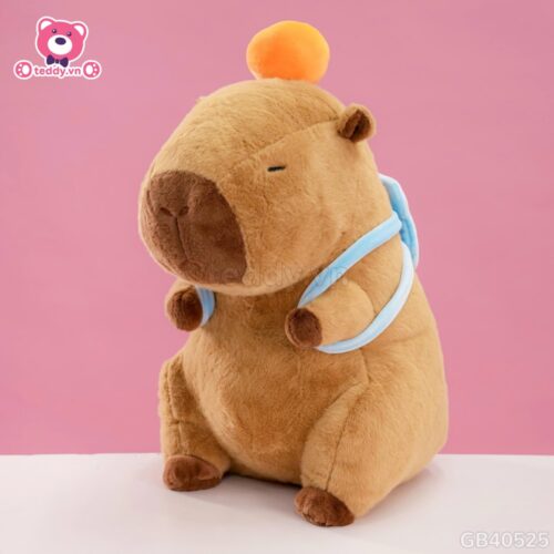 Gấu Bông Capybara Thể Thao - Đeo Túi