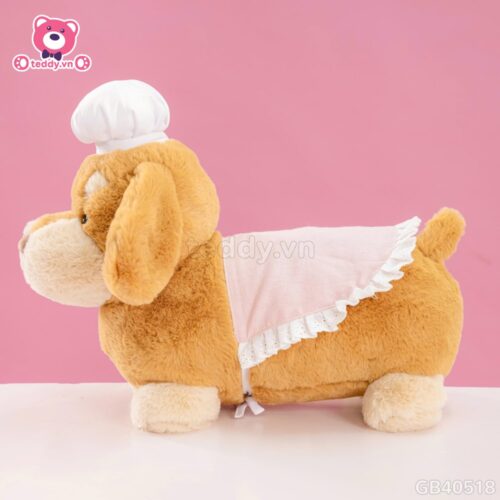Chó Bông Dachshund Lạp Xưởng Đầu Bếp