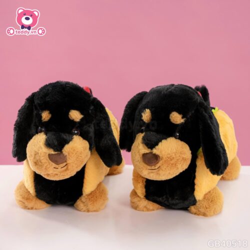 Chó Bông Dachshund Lạp Xưởng Hamburger