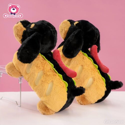 Chó Bông Dachshund Lạp Xưởng Hamburger