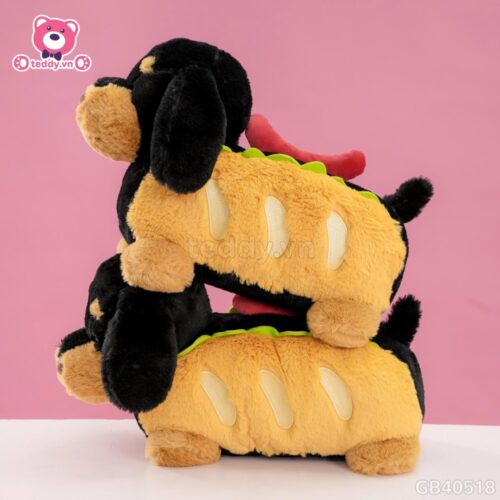 Chó Bông Dachshund Lạp Xưởng Hamburger