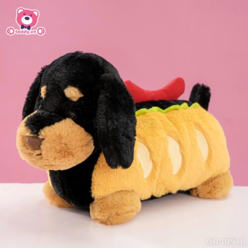 Chó Bông Dachshund Lạp Xưởng Hamburger