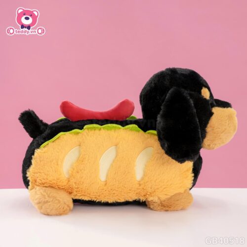 Chó Bông Dachshund Lạp Xưởng Hamburger