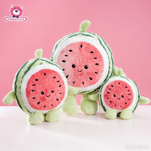 Gấu Bông Quả Dưa Hấu Vui Vẻ