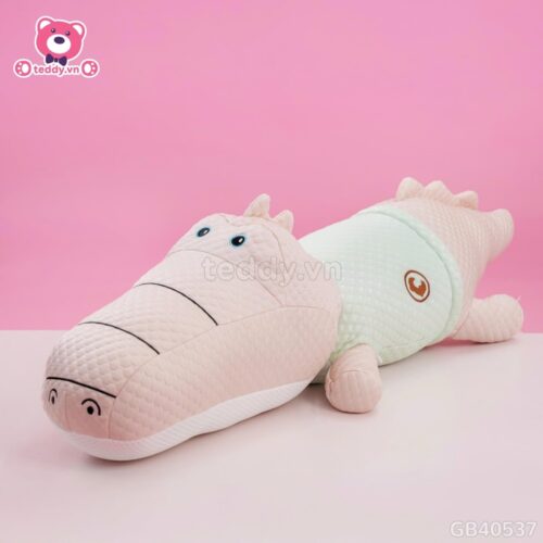 Gối Ôm Lạnh Cá Sấu Mặc Áo