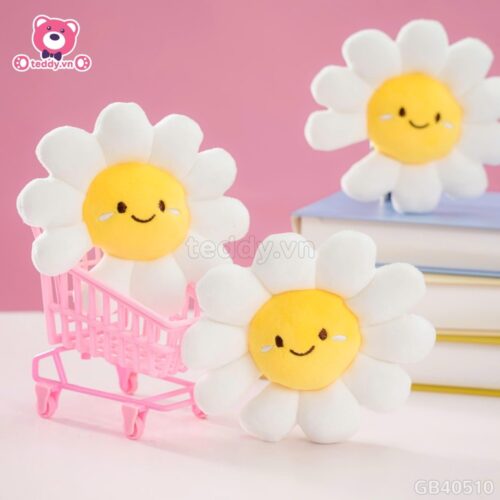 Móc Khóa Daisy Bông