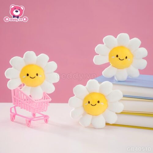 Móc Khóa Daisy Bông