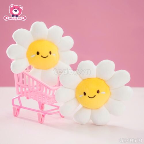 Móc Khóa Daisy Bông