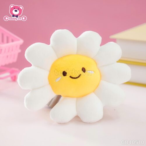Móc Khóa Daisy Bông