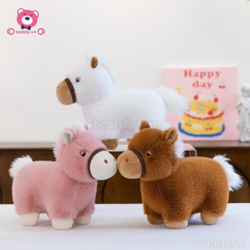 Ngựa Bông Baby Lông Thỏ