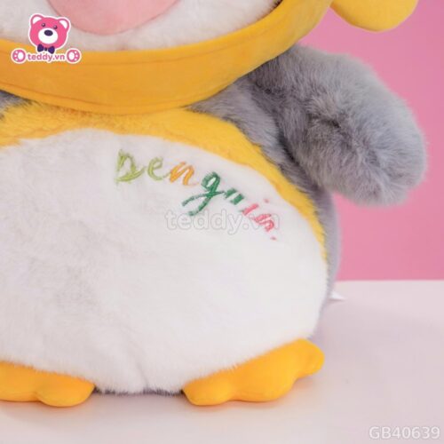 Cánh Cụt Bông Đội Mũ Cá