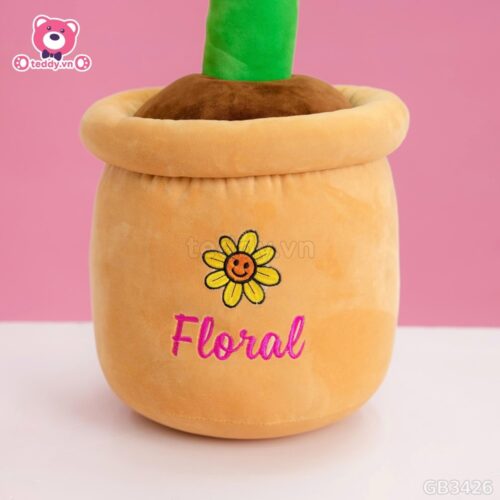 Chậu Hoa Mặt Cười Bông