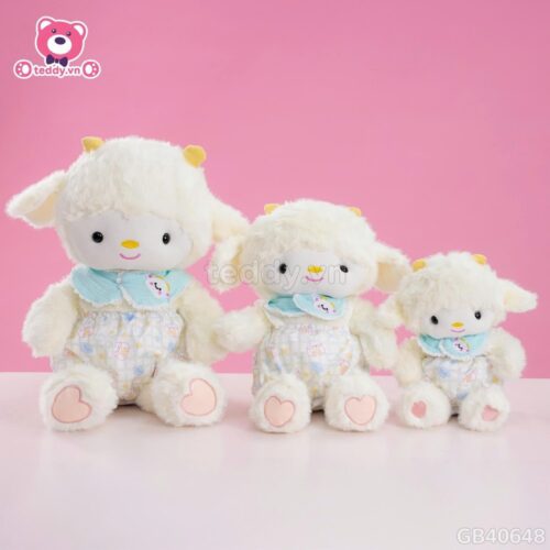 Cừu Bông Baby Chân Tim