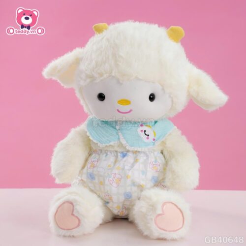 Cừu Bông Baby Chân Tim