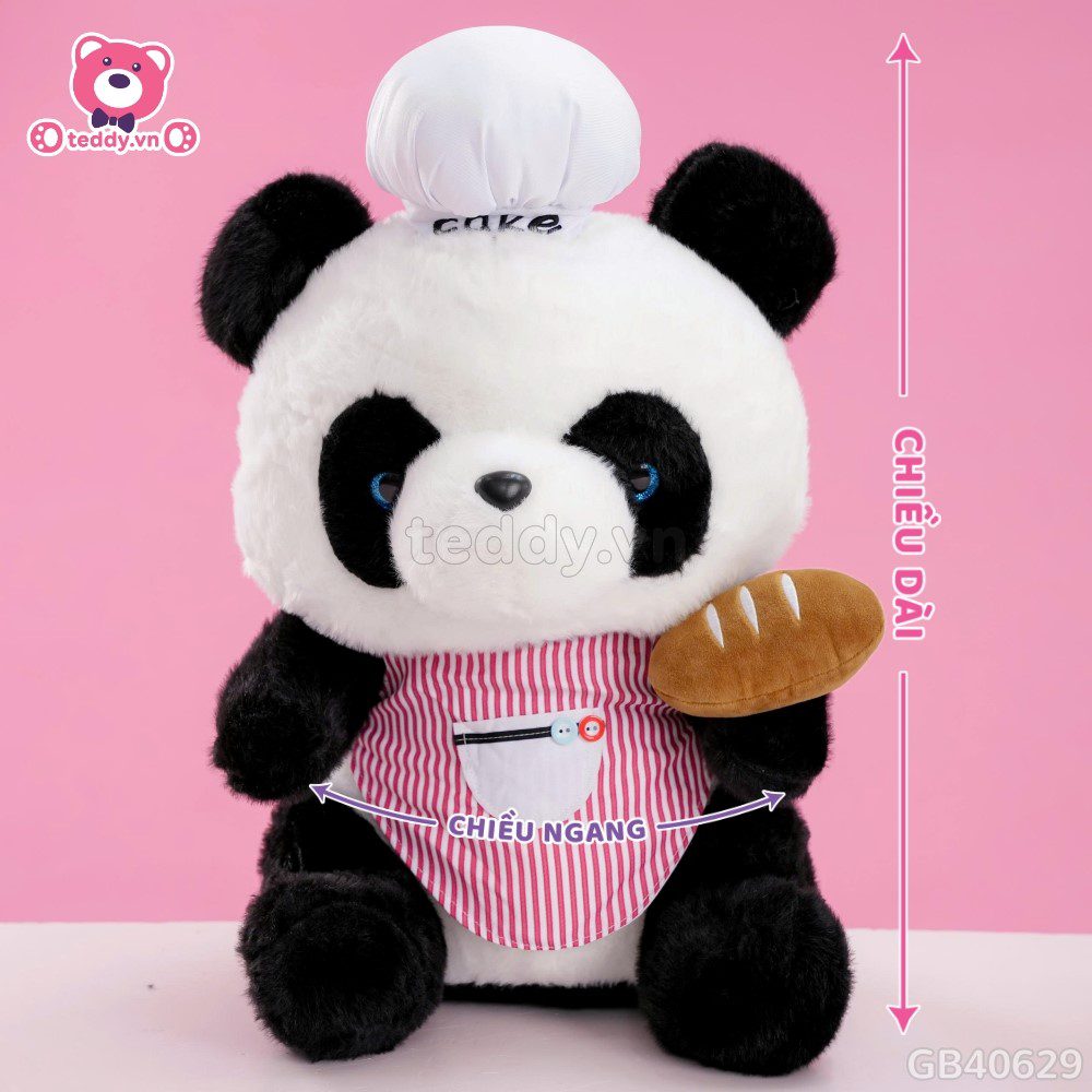 Gấu Trúc Bông Đầu Bếp