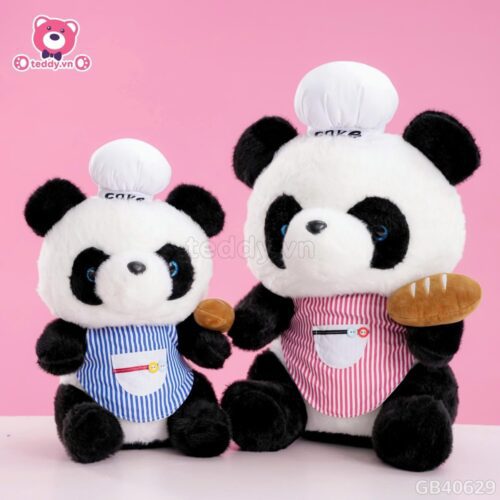 Gấu Trúc Bông Đầu Bếp
