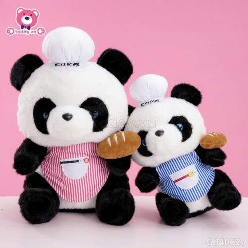 Gấu Trúc Bông Đầu Bếp
