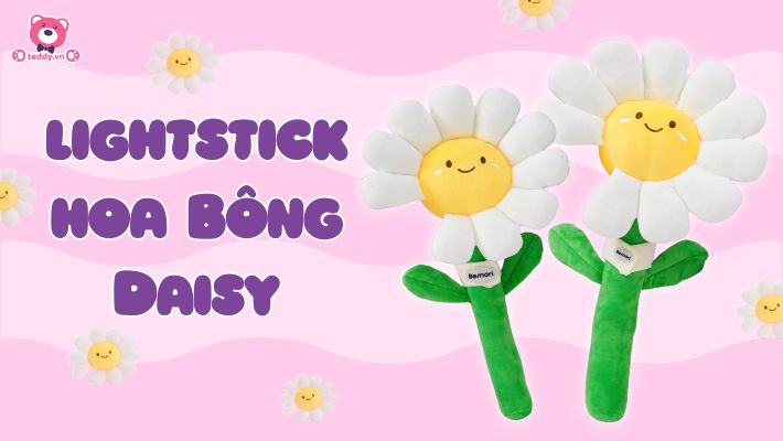 Bó Hoa Daisy Bông: Chiếc Lightstick Độc Đáo Có 1-0-2