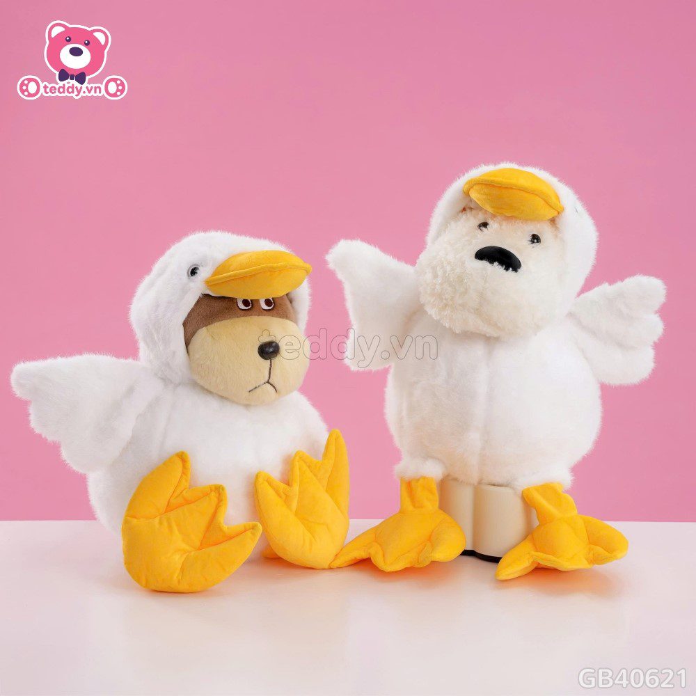 Gấu Bông Vịt Ngụy Trang