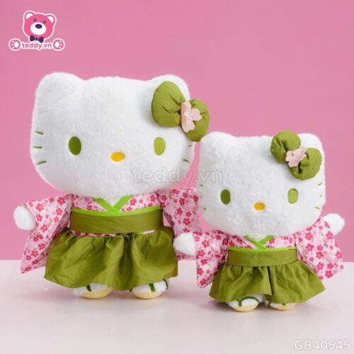 Gấu Bông Hello Kitty Mặc Kimono