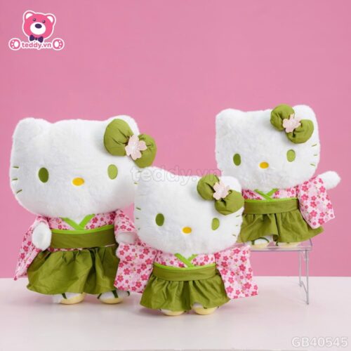 Gấu Bông Hello Kitty Mặc Kimono