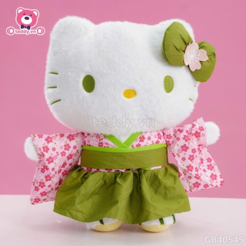Gấu Bông Hello Kitty Mặc Kimono